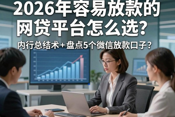 2026年容易放款的网贷平台怎么选?内行总结术+盘点5个微信放款口子
