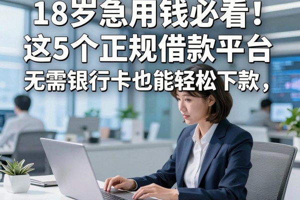 18岁急用钱必看！这5个正规借款平台，无需银行卡也能轻松下款