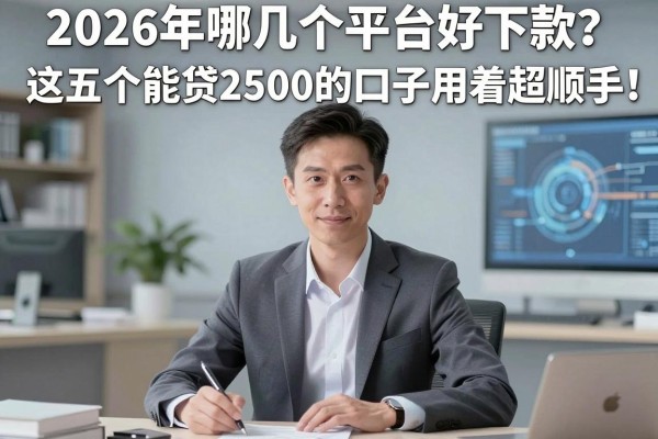 2026年哪几个平台好下款?这五个能贷2500的口子用着超顺手!