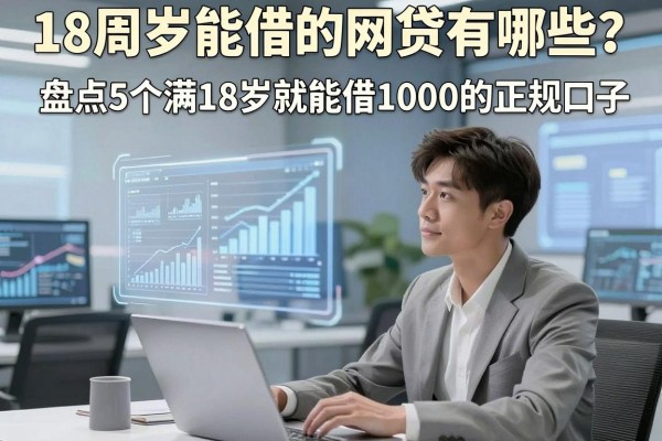 18周岁能借的网贷有哪些?盘点5个满18岁就能借1000的正规口子