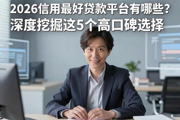 2026信用最好贷款平台有哪些?深度挖掘这5个高口碑选择!