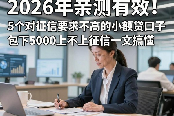2026年亲测有效!5个对征信要求不高的小额贷口子,包下5000上不上征信一文搞懂