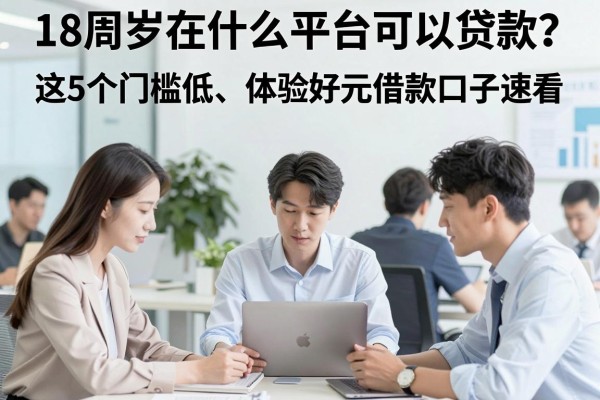 18周岁在什么平台可以贷款?这5个门槛低、体验好的2000元借款口子速看