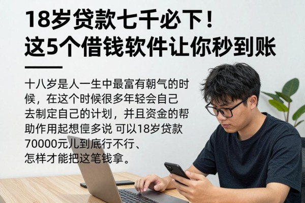 18岁贷款七千必下！这5个借钱软件让你秒到账