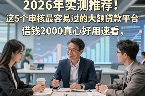 2026年实测推荐!这5个审核最容易过的大额贷款平台,借钱2000真心好用速看