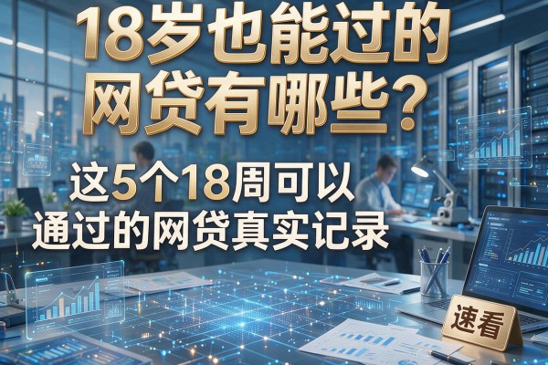 18岁也能过的网贷有哪些？这5个18周可以通过的网贷真实记录，速看！