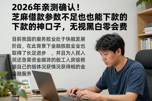 2026年亲测确认!芝麻借款参数不足也能下款的神口子,无视黑白零会费
