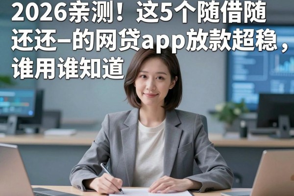 2026亲测!这5个随借随还的网贷app放款超稳,谁用谁知道