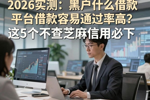 2026实测：黑户什么借款平台借款容易通过率高？这5个不查芝麻信用必下