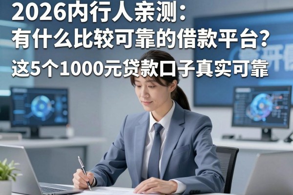 2026内行人亲测:有什么比较可靠的借款平台?这5个1000元贷款口子真实可靠!