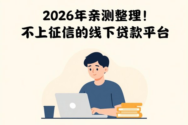 2026年亲测整理！这5个正规一点的不上征信的线下贷款平台，终于讲透了