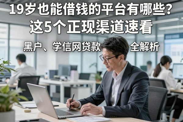 19岁也能借钱的平台有哪些？这5个正规渠道速看，黑户、学信网贷款全解析！