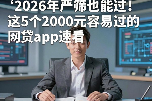 2026年严筛也能过!这5个2000元容易过的网贷App速看