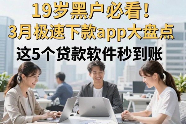 19岁黑户必看!3月极速下款app大盘点,这5个贷款软件秒到账