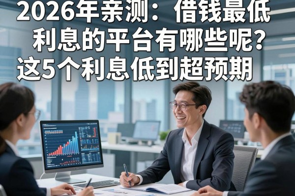2026年亲测:借钱最低利息的平台有哪些呢?这5个利息低到超预期