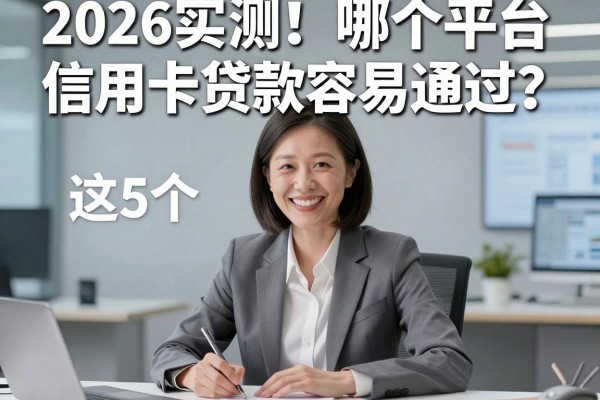 2026实测！哪个平台信用卡贷款容易通过？这5个对征信要求不高的借款APP，靠谱到用过都夸