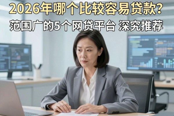 2026年哪个比较容易贷款?下款快、范围广的5个网贷平台深究推荐!