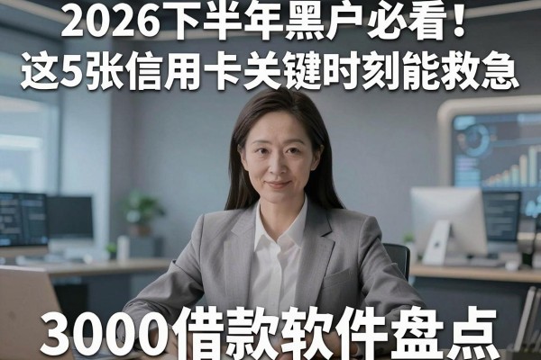 2026下半年黑户必看!这5张信用卡关键时刻能救急,附3000借款软件盘点