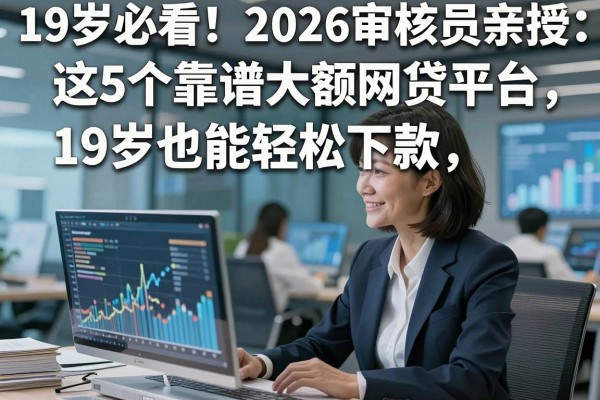 19岁必看!2026审核员亲授:这5个靠谱大额网贷平台,19岁也能轻松下款