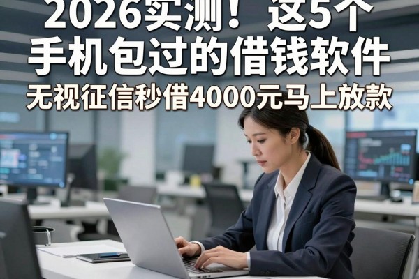 2026实测!这5个手机包过的借钱软件,无视征信秒借4000元马上放款
