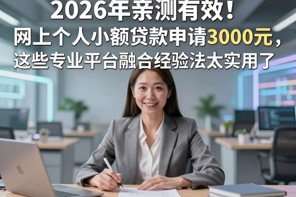 2026年亲测有效!网上个人小额贷款申请3000元,这些专业平台融合经验法太实用了