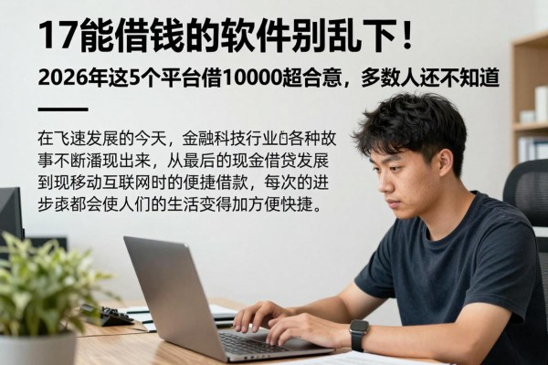 17能借钱的软件别乱下!2026年这5个平台借10000超合意,多数人还不知道