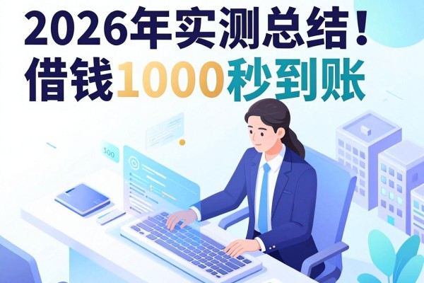 2026年实测总结！这5个黑户高炮口子秒下人人5000，借钱1000秒到账