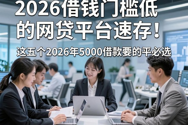 2026借钱门槛低的网贷平台速存!这五个2026年5000借款要求不高的平台必选