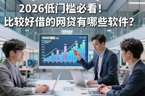 2026低门槛必看!比较好借的网贷有哪些软件?精挑五个4000借款容易过的平台