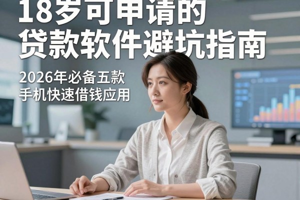 18岁可申请的贷款软件避坑指南,2026年必备五款手机快速借钱应用推荐