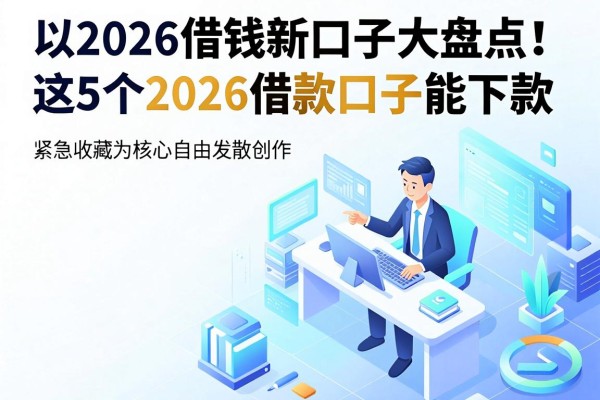 2026借钱新口子大盘点!这5个2026借款口子能下款,紧急收藏