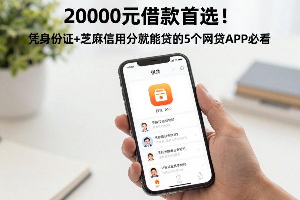 20000元借款首选!凭身份证+芝麻信用分就能贷的5个网贷APP必看