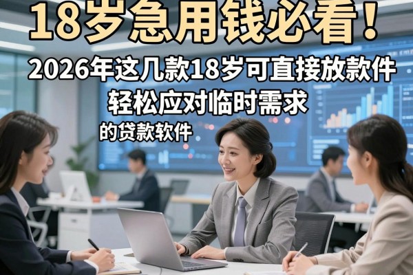 18岁急用钱必看!2026年这几款18岁可直接放款的贷款软件,轻松应对临时需求