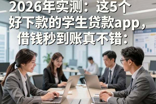 2026年实测:这5个好下款的学生贷款app,借钱秒到账真不错!