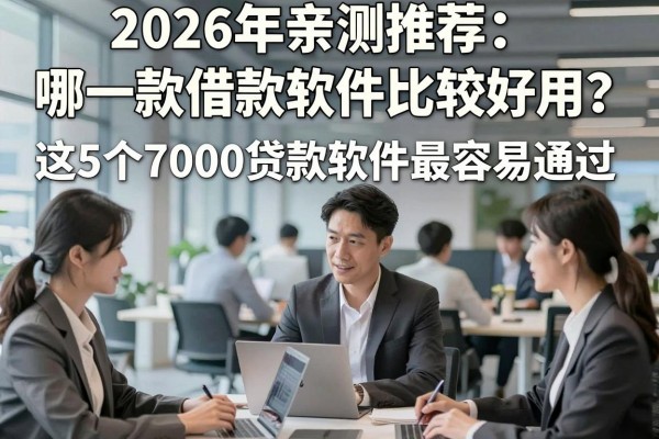 2026年亲测推荐：哪一款借款软件比较好用？这5个7000贷款软件最容易通过！