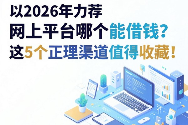 2026年力荐:网上平台哪个能借钱?这5个正规渠道值得收藏!