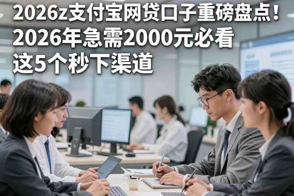 2026z支付宝网贷口子重磅盘点!2026年急需2000元必看这5个秒下渠道