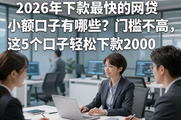 2026年下款最快的网贷小额口子有哪些?门槛不高,这5个口子轻松下款2000!
