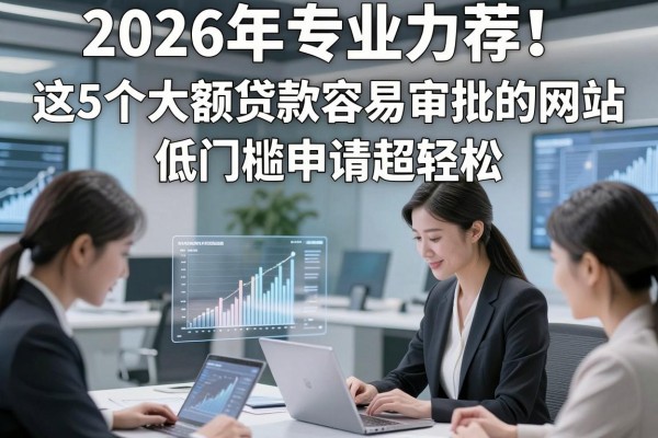 2026年专业力荐!这5个大额贷款容易审批的网站,低门槛申请超轻松
