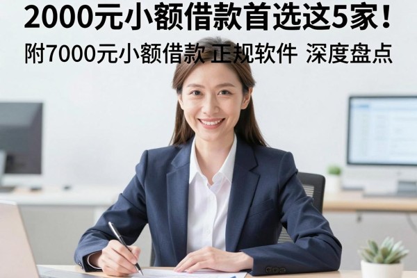2000元小额借款首选这5家!附7000元小额借款正规软件深度盘点