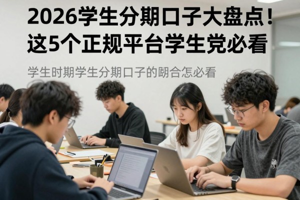 2026学生分期口子大盘点！这5个正规平台学生党必看