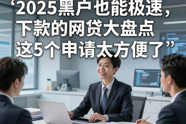 2025黑户也能极速下款的网贷大盘点,这5个申请太方便了!