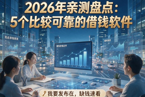 2026年亲测盘点：5个比较可靠的借钱软件，缺钱速看！