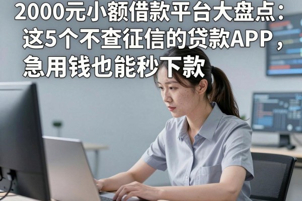 2000元小额借款平台大盘点：这5个不查征信的贷款APP，急用钱也能秒下款