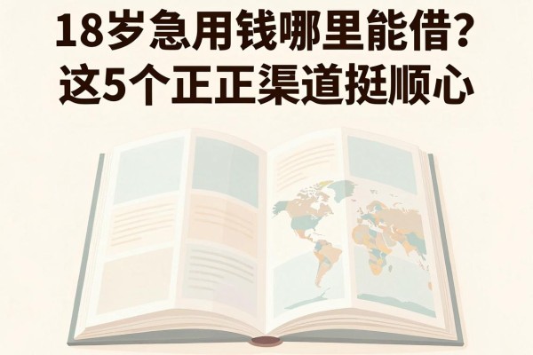 18岁急用钱哪里能借?这5个正规渠道挺顺心,手把手帮你整理好了!
