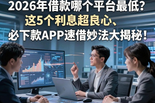 2026年借款哪个平台最低？这5个利息超良心、必下款APP速借妙法大揭秘！
