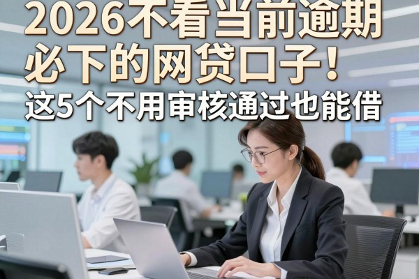 2026不看当前逾期必下的网贷口子!这5个不用审核通过也能借