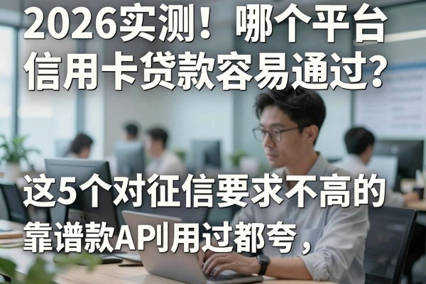 2026实测！哪个平台信用卡贷款容易通过？这5个对征信要求不高的借款APP，靠谱到用过都夸