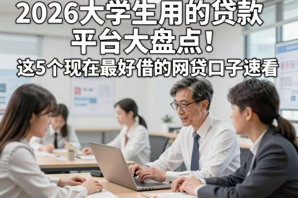 2026大学生用的贷款平台大盘点!这5个现在最好借的网贷口子速看
