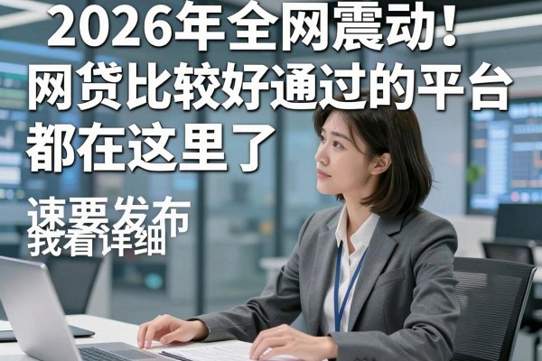 2026年全网震动!网贷比较好通过的平台都在这里了,速看详细整合